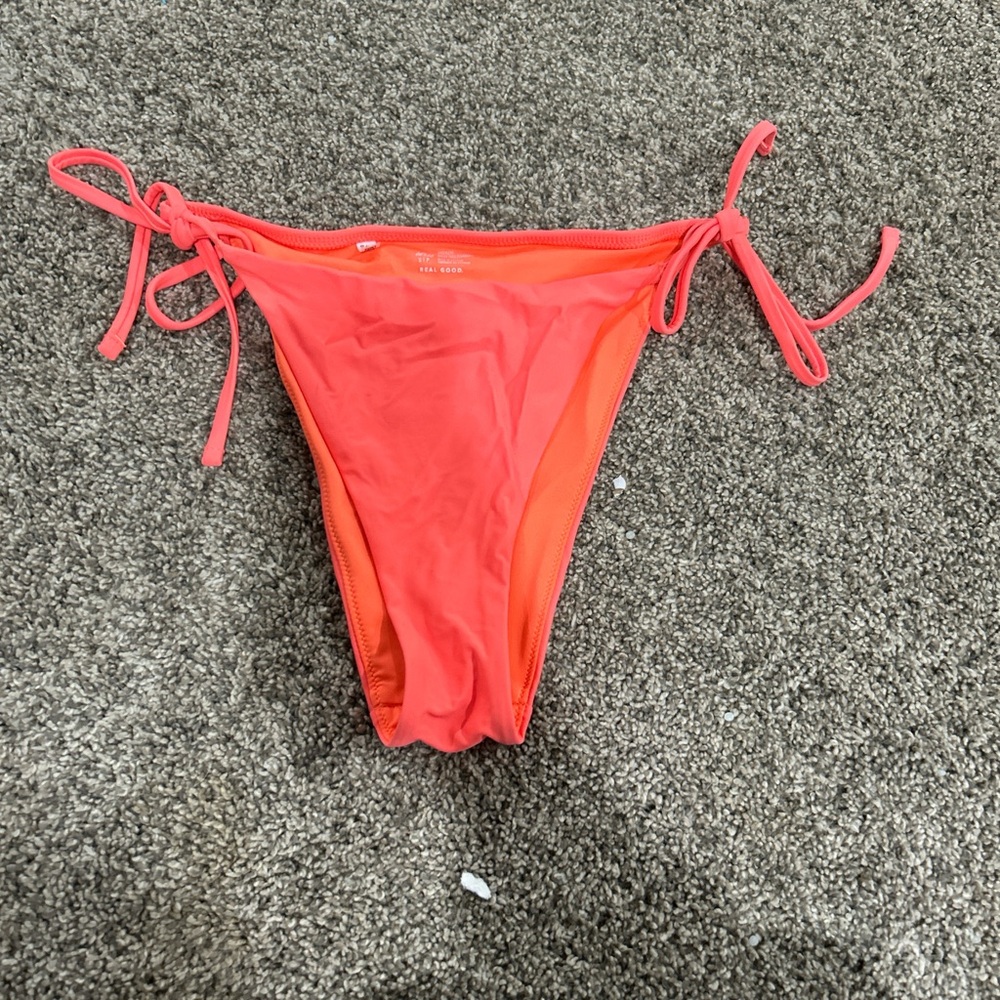 Vibrant Orange Bikini Bottom